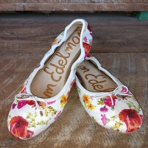 Sam Edelman Floral Flats